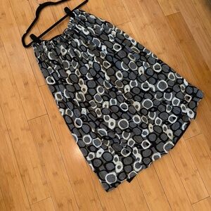 Y’s by Yohji Yamamoto Abstract Pattern Mid Skirt